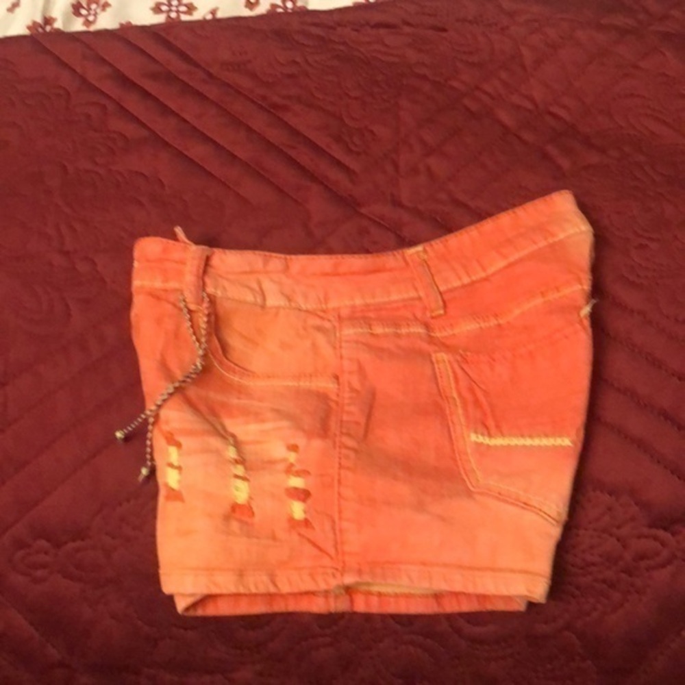 Orange shorts